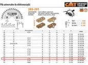 Akcesoria do elektronarzędzi - CMT Piła uniwersalna 235x30 - miniaturka - grafika 1