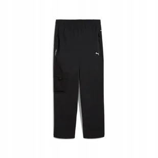 PUMA SPODNIE TECH RELAXED CARGO 62968301 r S - Dresy męskie - miniaturka - grafika 1