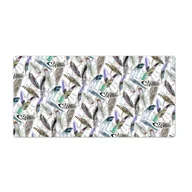 Podkładki na biurko - Ochronna mata na blat Ptasie pióra 100x50 cm - miniaturka - grafika 1