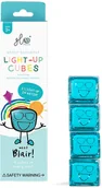 Zabawki do kąpieli - Zabawka Do Kąpieli Kostki Sensoryczne Świecące W Wodzie Blair Niebieski Glo Pals - miniaturka - grafika 1