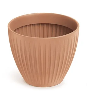 DONICZKA LATIA ROUND - TERAKOTA - Donice - miniaturka - grafika 1