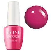 Lakiery hybrydowe - OPI Gel Color, hybrydowy lakier do paznokci, Pink Flamenco GCE44, różowy, 15ml - miniaturka - grafika 1