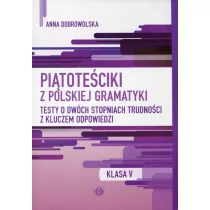 Harmonia Pięcioteścik z polskiej gramatyki - Anna Dobrowolska - Podręczniki dla szkół podstawowych - miniaturka - grafika 1