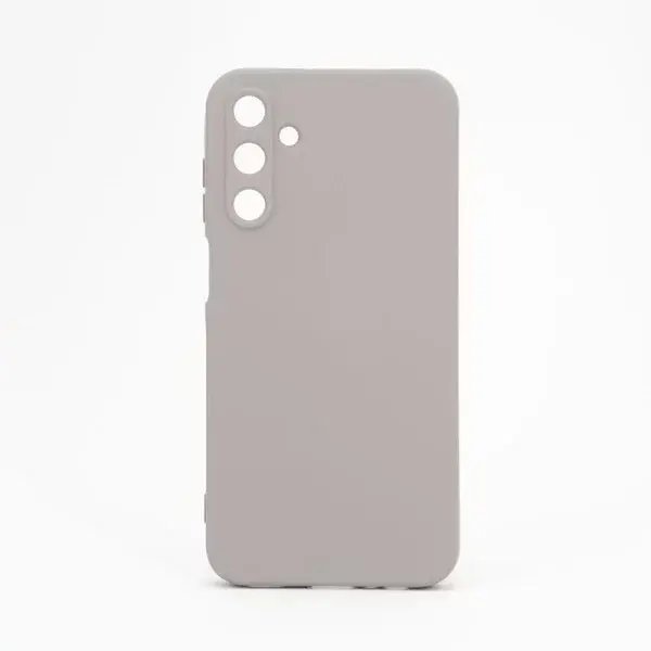 iLike Tylny pokrowiec Samsung Galaxy A15 Nano Silicone case Silver ILISAMA15NSS