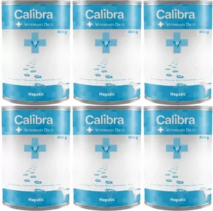 Calibra Veterinary Diets Dog Hepatic 6x400g 56743-uniw - Mokra karma dla psów - miniaturka - grafika 1