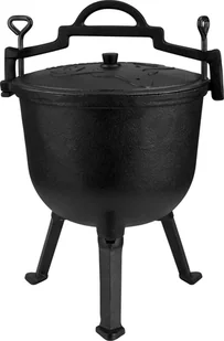 Konighoffer Kociołek żeliwny myśliwski Iron 8 L - Akcesoria do grilla - miniaturka - grafika 1