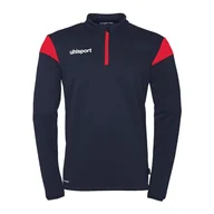 Koszulki i topy damskie - uhlsport Squad 27 1/4 Zip Top Piłka Nożna Koszulka z długim rękawem i Jersey Sportowy Bez Kapturem Unisex - miniaturka - grafika 1