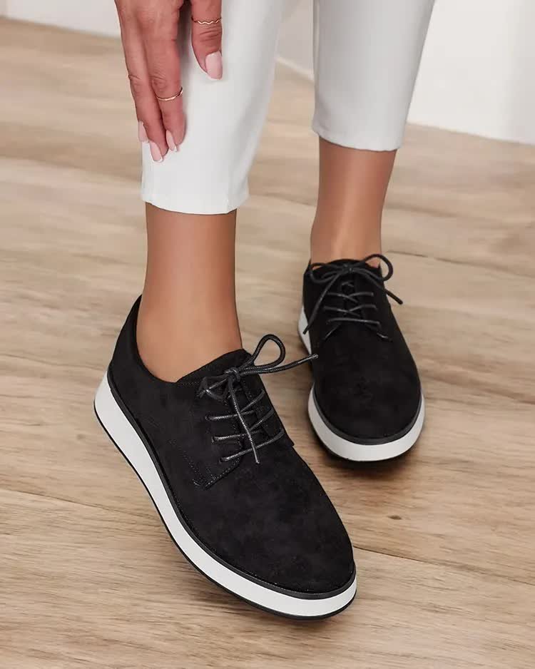 Royalfashion Damskie sznurowane półbuty Gori-38