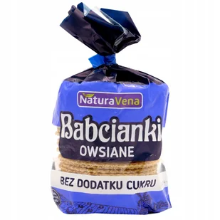 Babcianki Bez Dodatku Cukru Wafelki Owsiane 100G - Batoniki - miniaturka - grafika 1