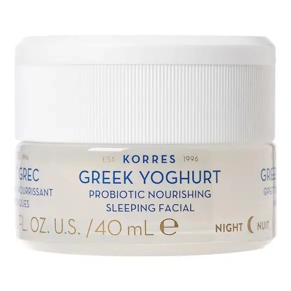Korres Greek Yoghurt - Odżywczy krem-maska na noc