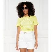 Koszulki i topy damskie - Tommy Hilfiger T-shirt REG VARSITY | Comfort fit - miniaturka - grafika 1