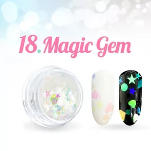 Ozdoba do paznokci Magic gem Nr 18 - Ozdoby do paznokci - miniaturka - grafika 1