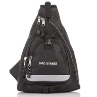 Plecaki - Plecak sportowy czarny Bag Street 4033-BL - miniaturka - grafika 1