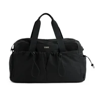 Torebki damskie - Sportowa torba damska Solier SM06 Moira, na siłownię, pilates i podróże, kolor czarny - miniaturka - grafika 1