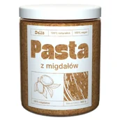 Pasty warzywne - Delis Pasta Migdałowa 900 g – 100% naturalne masło migdałowe, vegan, bez cukru i oleju palmowego - miniaturka - grafika 1