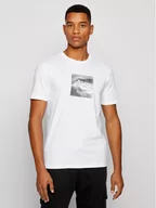 Koszulki męskie - Hugo Boss T-Shirt TNoah 5 50450899 Biały Regular Fit - miniaturka - grafika 1