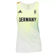 Koszulki męskie - Adidas PES Tank T-Shirt męski biały White/Grntnt/Froyel 52 FL7177 - miniaturka - grafika 1