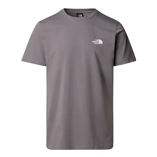 Koszulka The North Face Simple Dome 0A87NG0UZ1 - szara - Koszulki sportowe męskie - miniaturka - grafika 1
