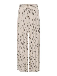 ONLY Spodnie "Chiara" w kolorze beżowym - Spodnie sportowe damskie - miniaturka - grafika 1