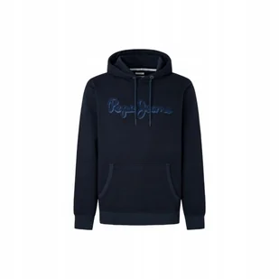 PEPE JEANS BLUZA MĘSKA KAPTUR OCIEPLANA GRANAT L - Bluzy męskie - miniaturka - grafika 1