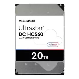 Dysk twardy Western Digital Ultrastar DC HC560 3.5'' HDD 20TB 7200RPM SAS 12Gb/s 512MB | 0F38652 - Dyski serwerowe - miniaturka - grafika 1