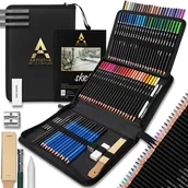 Kredki, ołówki, pastele i pisaki - ZESTAW DO RYSOWANIA SZKICOWANIA KOLOROWANIA KREDKI PROFESJONALNE 96W1 ARTISTIQ - miniaturka - grafika 1
