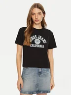 Koszulki i topy damskie - Guess Jeans T-Shirt W5RI43 K8HM0 Czarny Regular Fit - miniaturka - grafika 1