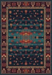Dywan wełniany Agnella Agnus Tacuba granatowy 200x300 cm 24H - Dom i wnętrze OUTLET - miniaturka - grafika 1