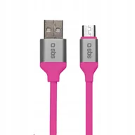 Kable USB - SBS TECABLEMICROFLUOP TECABLEMICROFLUOP - miniaturka - grafika 1