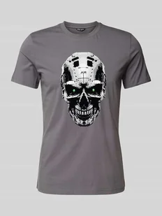 T-shirt z nadrukowanym motywem - Koszulki męskie - miniaturka - grafika 1