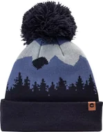 Czapki damskie - Dziecięca czapka zimowa z pomponem Hi-tec Rogne Junior - miniaturka - grafika 1