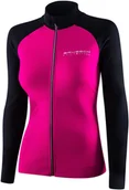 Bluzy damskie - LS1352W Bluza damska ATHLETIC fuksjowy/czarny M - miniaturka - grafika 1