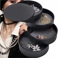 Biżuteria - akcesoria - ﻿Szkatułka PUDEŁKO Na Biżuterię ORGANIZER - miniaturka - grafika 1