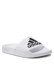 Adidas Klapki adilette Shower GZ3775 Biały - Klapki i japonki damskie - miniaturka - grafika 1