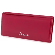 Portfele - Damski portfel skórzany Alessandro Paoli AP 69-62 czerwony • RATY 0% Kup dziś i zapłać za 30 dni GRATIS WYSYŁKA ZWROT DO 100 DNI - miniaturka - grafika 1
