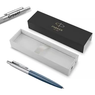 Zestawy piśmiennicze - Długopis Parker Jotter XL Primrose Matte Blue z grawerem - miniaturka - grafika 1
