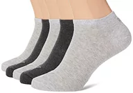 Skarpetki damskie - PUMA Skarpety uniseks (5 sztuk), antracytowy/szary (Anthraci/l Mel Grey/m Mel Grey), 43-46 EU - miniaturka - grafika 1
