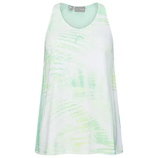 HEAD Agility sportowy tank top damski, pastelowy zielony/nadruk, M - Koszulki i topy damskie - miniaturka - grafika 1