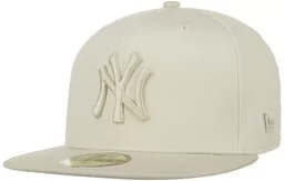 Czapka 59Fifty White Crown Yankees by New Era, kremowobiały, 7 3/4 (61,5 cm) - Czapki i chusty sportowe męskie - miniaturka - grafika 1