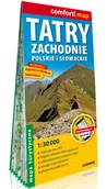 Nauki przyrodnicze - Tatry Zachodnie polskie i słowackie laminowana mapa turystyczna 1:30 000 Nowa - miniaturka - grafika 1