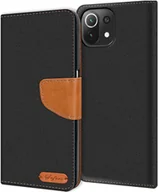 Etui i futerały do telefonów - Etui na telefon komórkowy Xiaomi Mi 11 Lite 4G / 5G Etui Wallet Flip Case Etui ochronne Pokrowiec materiałowy - miniaturka - grafika 1