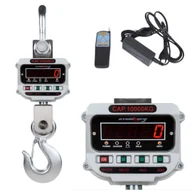 Akcesoria turystyczne - Waga hakowa podwieszana do dźwigu lub suwnicy do 10 Ton LED - miniaturka - grafika 1