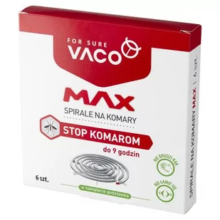 Spirala na komary Max Vaco 6 sztuk - Zwalczanie i odstraszanie szkodników - miniaturka - grafika 1