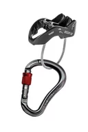 Sprzęt wspinaczkowy - ZESTAW KARABINEK EAGLE + PRZYRZĄD HABU-ANTHRACITE - miniaturka - grafika 1