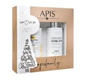 Zestawy kosmetyków damskich - Apis zestaw kosmetyków do pielęgnacji twarzy antybakteryjny tonik + żel do mycia twarzy - miniaturka - grafika 1