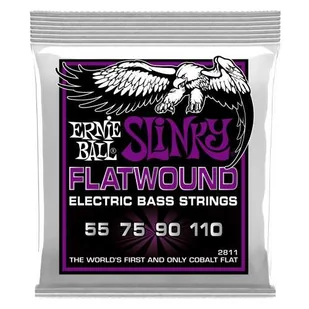 Ernie Ball Slinky ścienny Wound Bass Strings 2811 - Struny gitarowe  - miniaturka - grafika 1