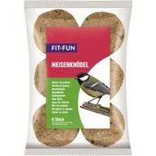 Karma dla ptaków - FIT+FUN Pyzy dla sikorek 6 sztuk - miniaturka - grafika 1