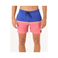 Kąpielówki męskie - Spodenki surfingowe męskie Rip Curl Combine Volley Niebieski - miniaturka - grafika 1