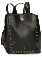 Plecaki - Pepe Jeans Plecak w kolorze czarnym - 25 x 30 x 8,5 cm - miniaturka - grafika 1