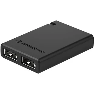 3Dconnexion 3Dconnexion - hub - 2 ports USB hub - 2 - Czarny 3DX-700051 - Huby USB - miniaturka - grafika 1